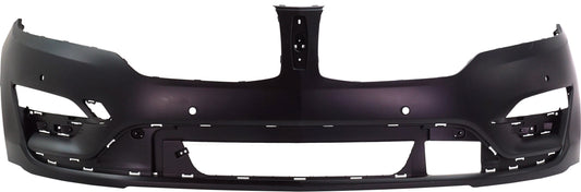 Front Primed Bumper Cover, Without Headlight Washer Holes, CAPA Certified