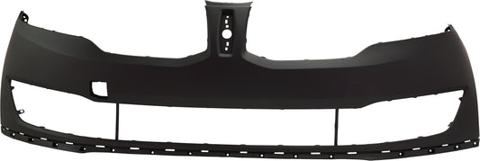 Front Primed Bumper Cover, Without Holes For Rear View Camera, CAPA Certified