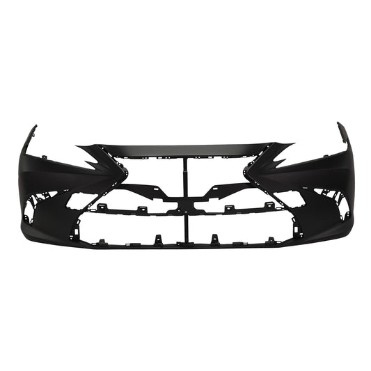 Front Primed Bumper Cover, Without Park Distance Control Sensor Holes