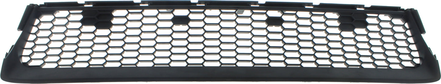 Front Bumper Grille, Textured Black, For Models without Parking Aid Sensor