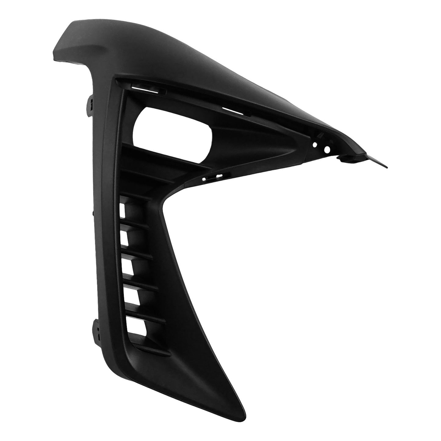 Front, Driver Side Bumper Grille, Textured Black