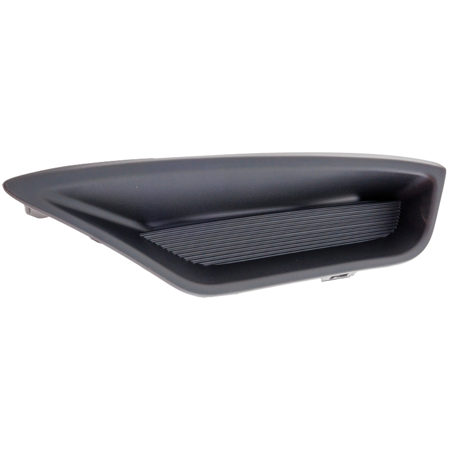 Front, Driver Side Bumper Grille, Textured Black, Base Model