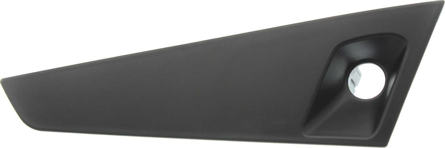 Grille Trim, Driver Side, Textured Black, For Models with Park Distance Control Sensor
