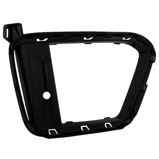 Front, Passenger Side Fog Light Trim, Textured Black