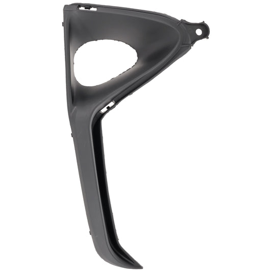 Front, Passenger Side Fog Light Trim, Textured Black
