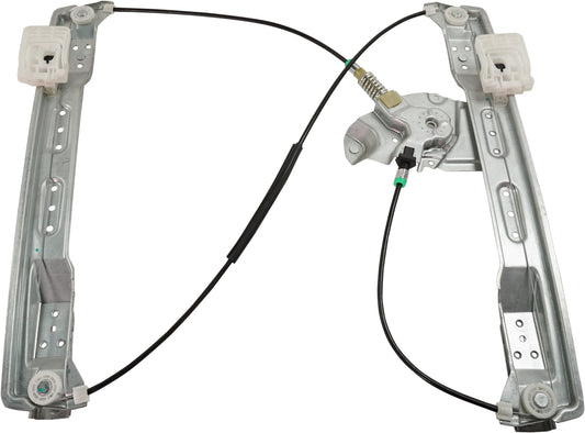 Front, Passenger Side Power Window Regulator, Without Motor