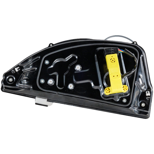 Rear, Driver Side Power Window Regulator, With Motor