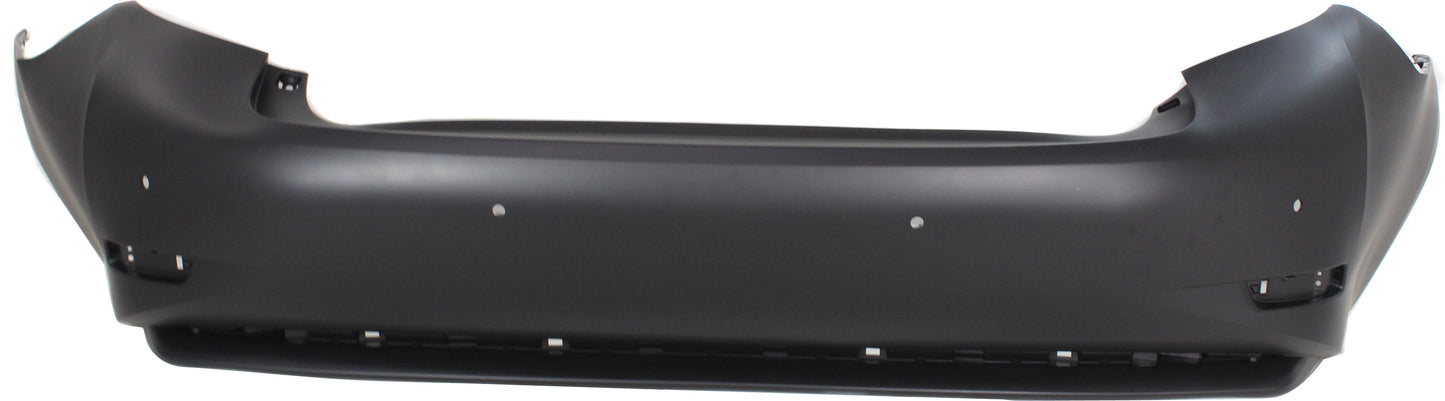 Rear Primed Bumper Cover, With Parking Aid Sensor Holes