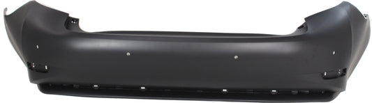 Rear Primed Bumper Cover, With Parking Aid Sensor Holes
