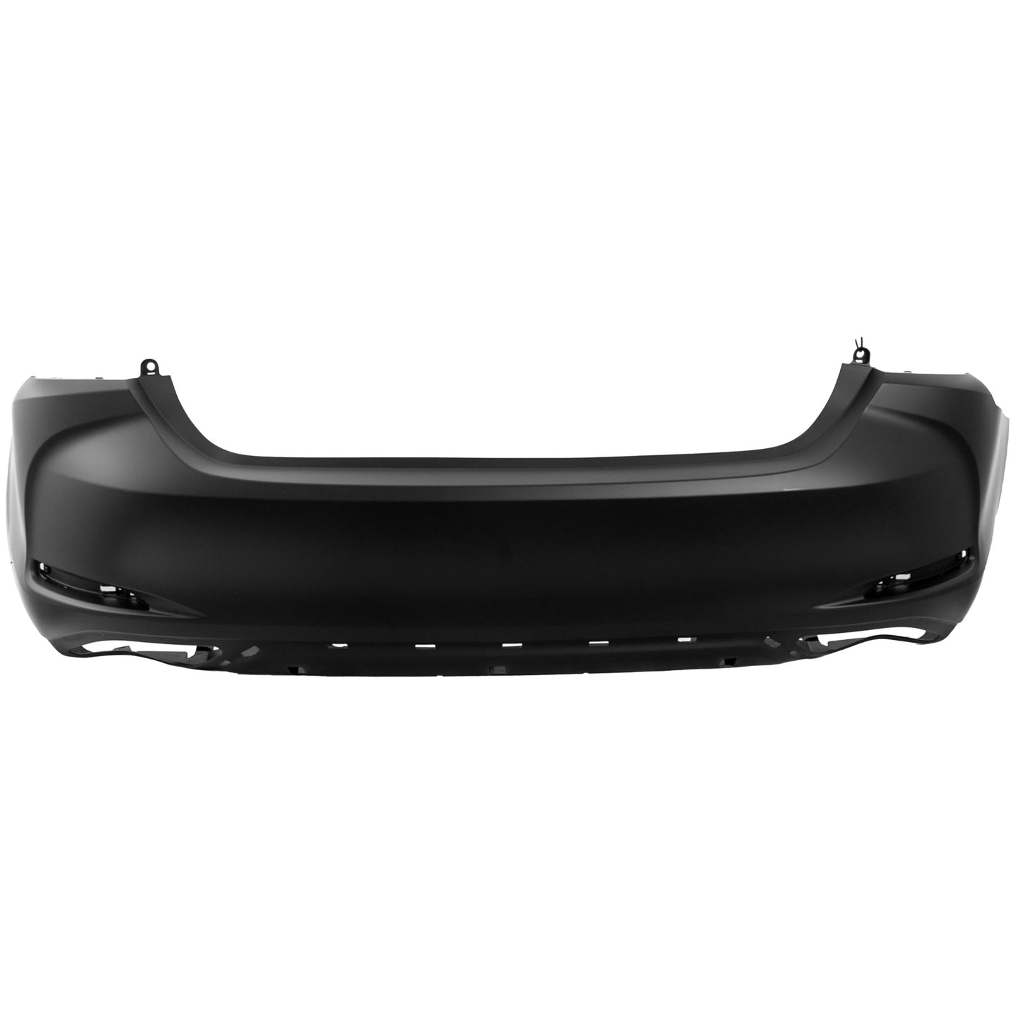 Rear Primed Bumper Cover, without Mounting Bracket(s), North America Built Vehicle, For Models with F Sport Package and without Park Distance Control Sensor Holes, CAPA Certified