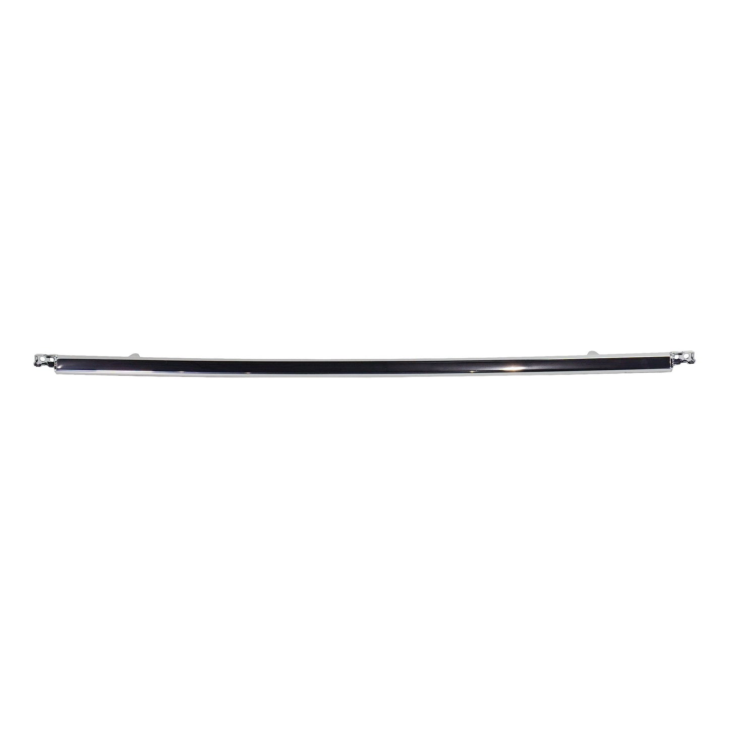 Rear, Center Bumper Trim, Black