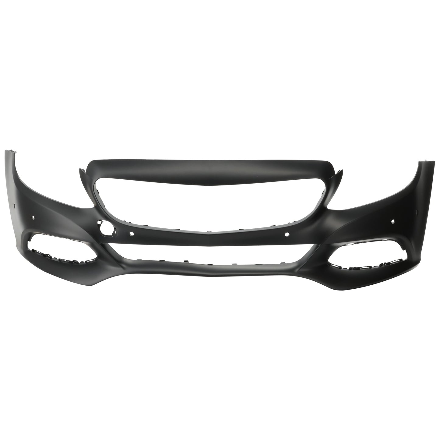 Front Primed Bumper Cover, Convertible/Coupe/Sedan, With Parking Aid Sensor Holes and Surround View, For Models Without Sport/Luxury Package
