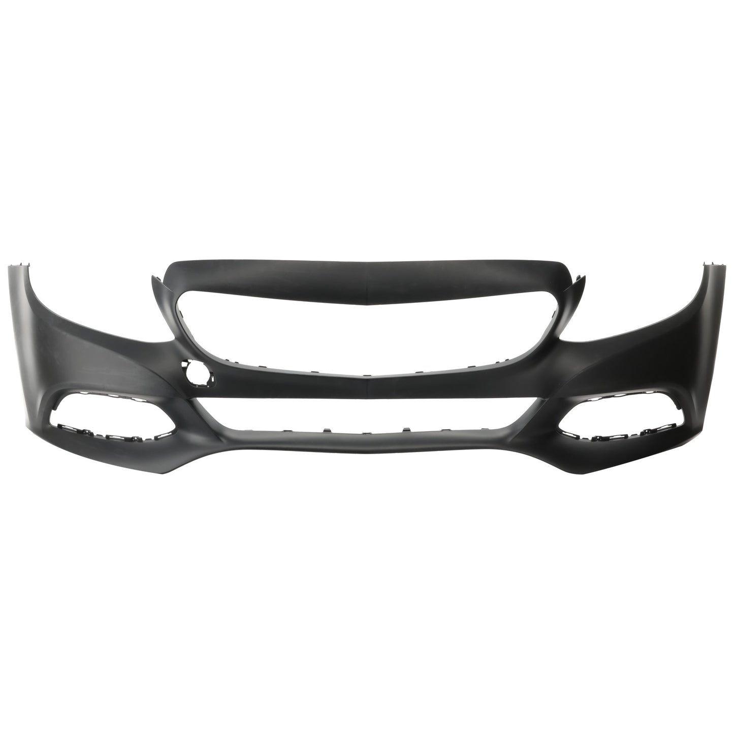 Front Primed Bumper Cover, Convertible/Coupe/Sedan, Without Parking Aid Sensor Holes and Surround View, For Models Without Sport/Luxury Package