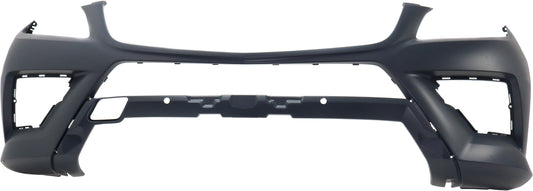 Front Primed Bumper Cover, Without Headlight Washer Holes
