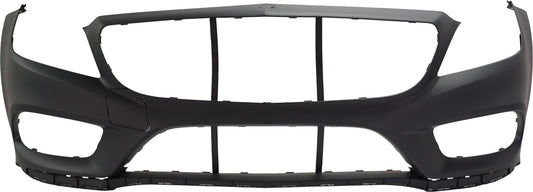 Front Primed Bumper Cover, Without Parktronic Holes