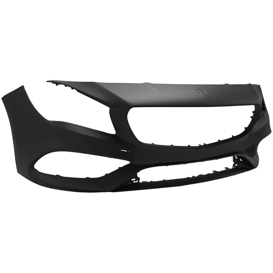 Front Primed Bumper Cover, Without Park Distance Control Sensor Holes