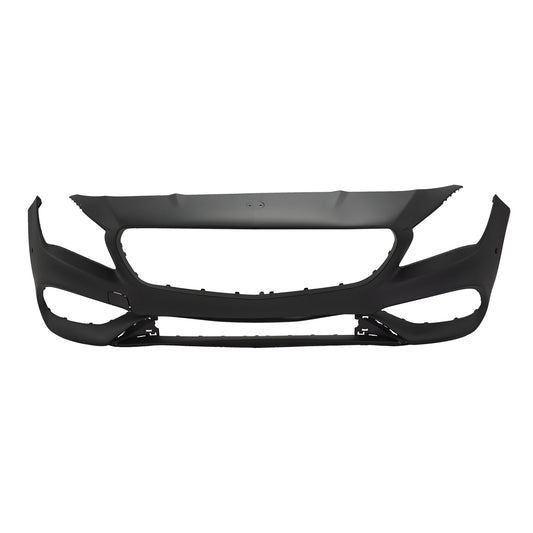 Front Primed Bumper Cover, With Park Distance Control Sensor Holes, CAPA CERTIFIED