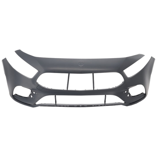 Front Primed Bumper Cover, For Models without AMG Aerodynamics Package and Active Park Assist System