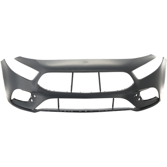 Front Primed Bumper Cover, For Models with AMG Aerodynamics Package, without Active Park Assist System