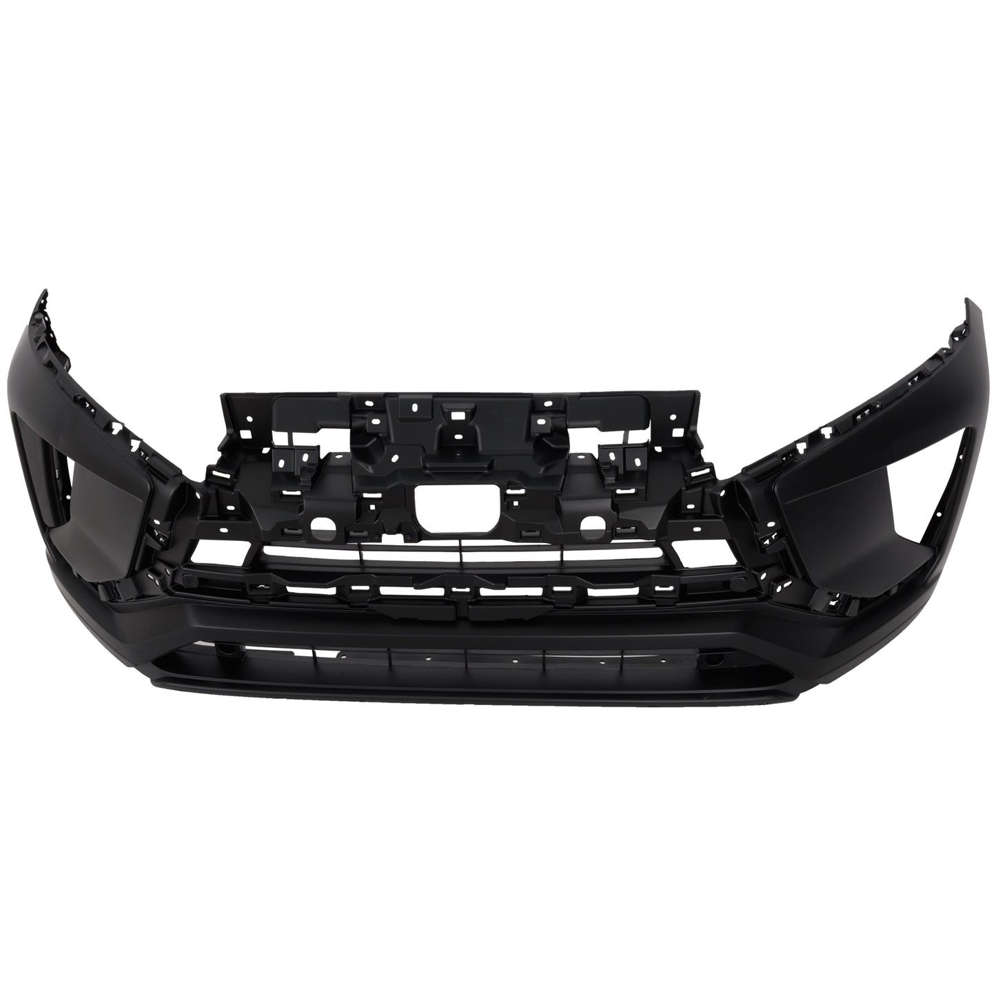 Front Primed Bumper Cover, With Gloss Black Trim