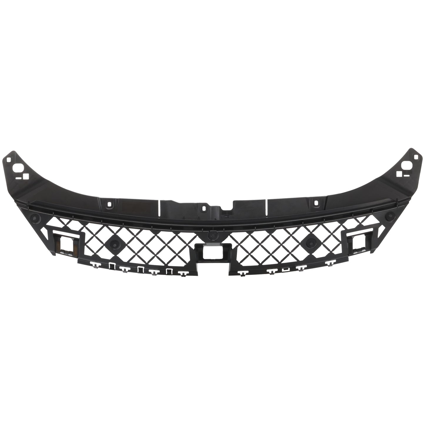 Front, Center Bumper Reinforcement, Plastic