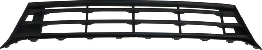 Front, Lower Bumper Grille, Textured Dark Gray