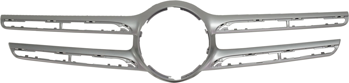 Front, Center, Lower Bumper Grille, Textured Gray