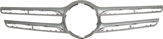 Front, Center, Lower Bumper Grille, Textured Gray