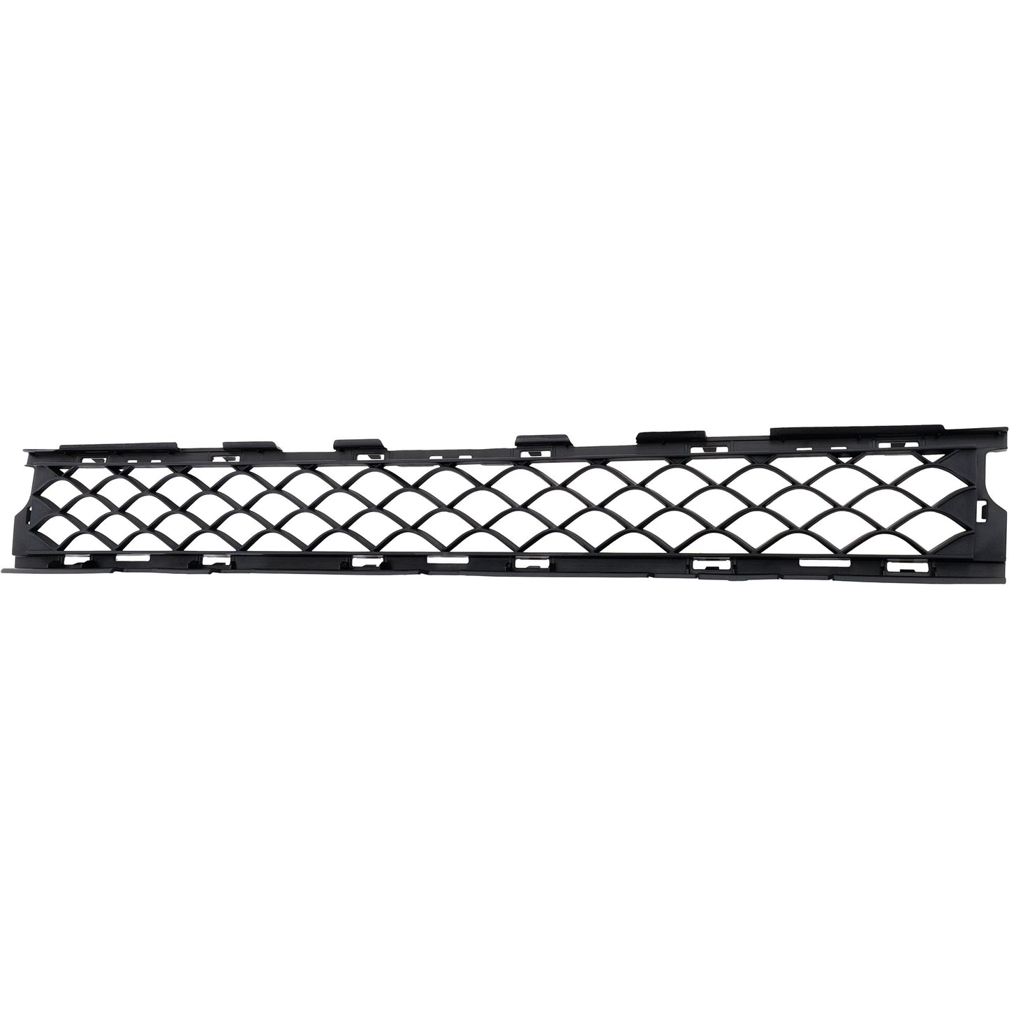 Front, Center Bumper Grille, Textured Black