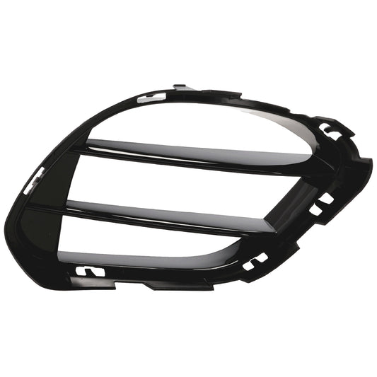 Passenger Side Bumper Grille, Gloss Black