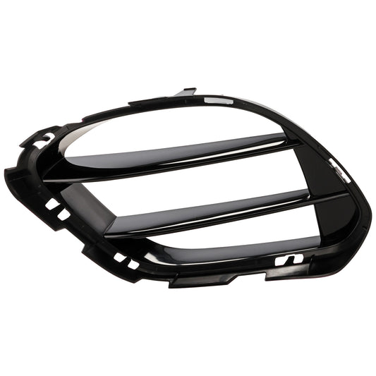 Driver Side Bumper Grille, Gloss Black