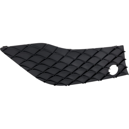 Front, Passenger Side, Upper Bumper Grille, Textured Black