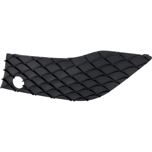 Front, Driver Side, Upper Bumper Grille, Textured Black