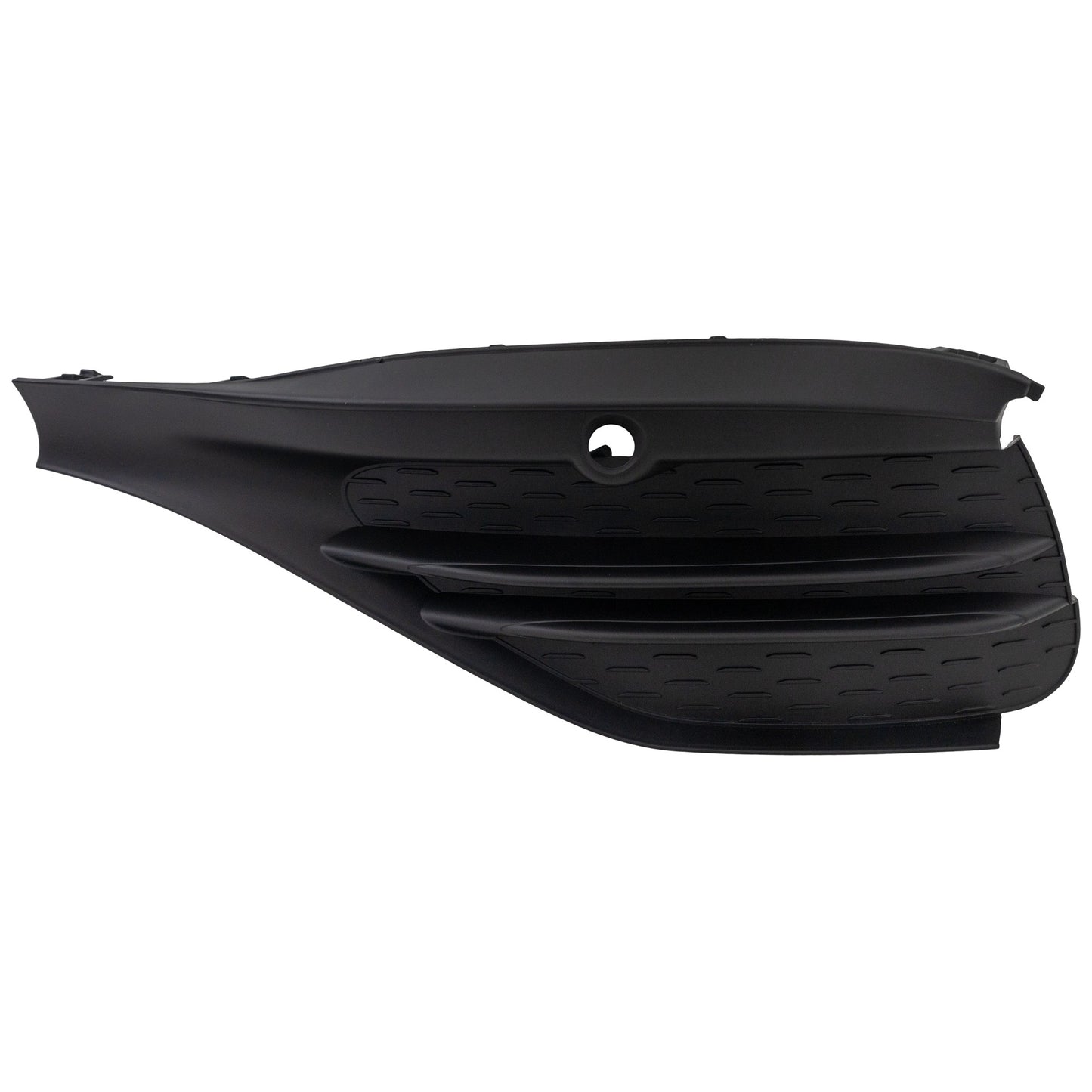 Передняя часть седана, решетка бампера со стороны водителя, текстурированная черная