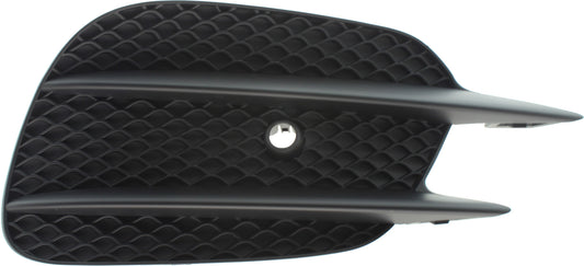 Front, Passenger Side, Outer Bumper Grille, Textured Black