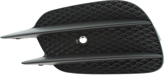 Front, Driver Side, Outer Bumper Grille, Textured Black