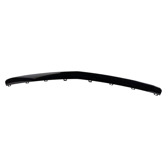Front, Lower, Center Bumper Trim, Black