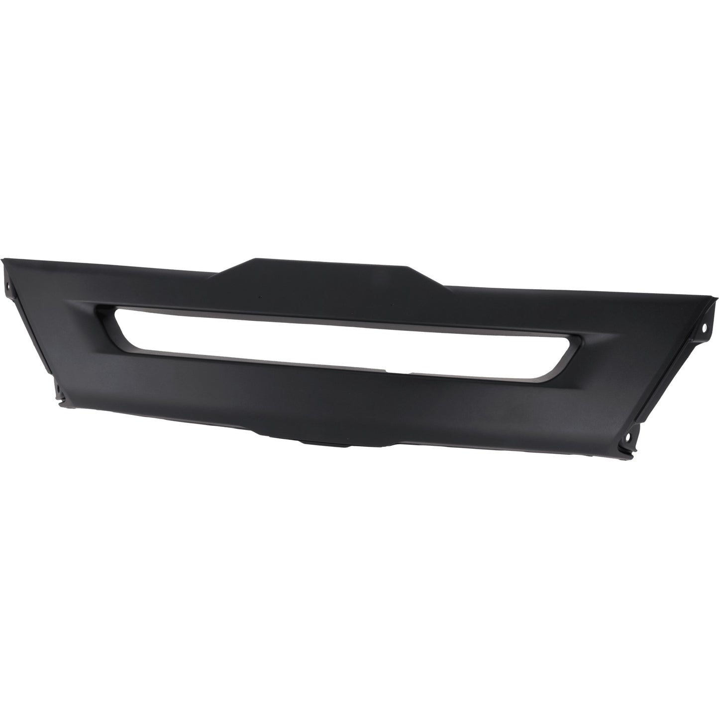 Front, Center Bumper Trim, Textured Black