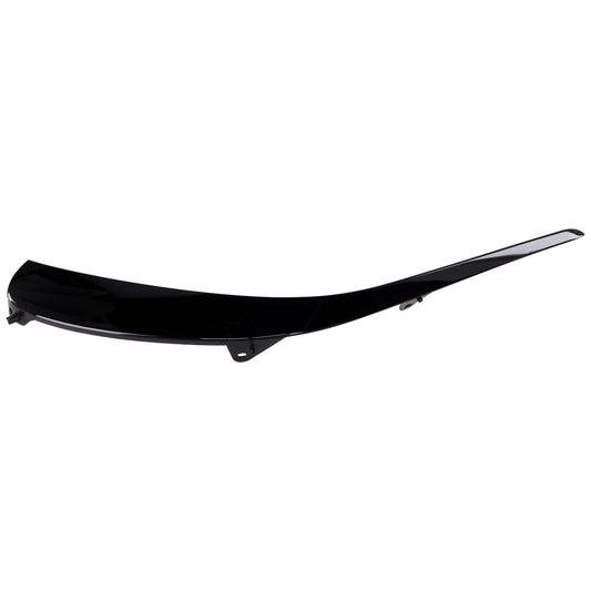 Front, Driver Side Bumper Trim, Black