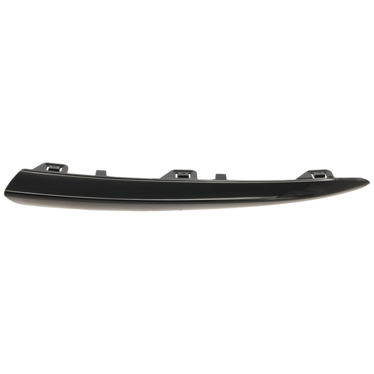 Front, Driver Side Bumper Trim, Black, Side Bumper Molding