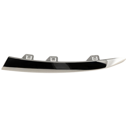 Front, Driver Side Bumper Trim, Chrome
