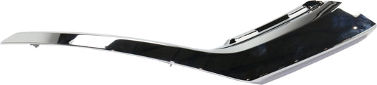 Front, Passenger Side, Lower Bumper Trim, Chrome, Lower Garnish