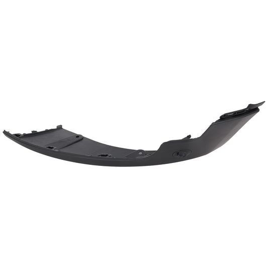 Front, Driver Side Valance, Textured Black