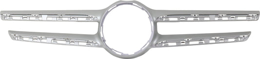 Grille Trim, Center, Painted Silver