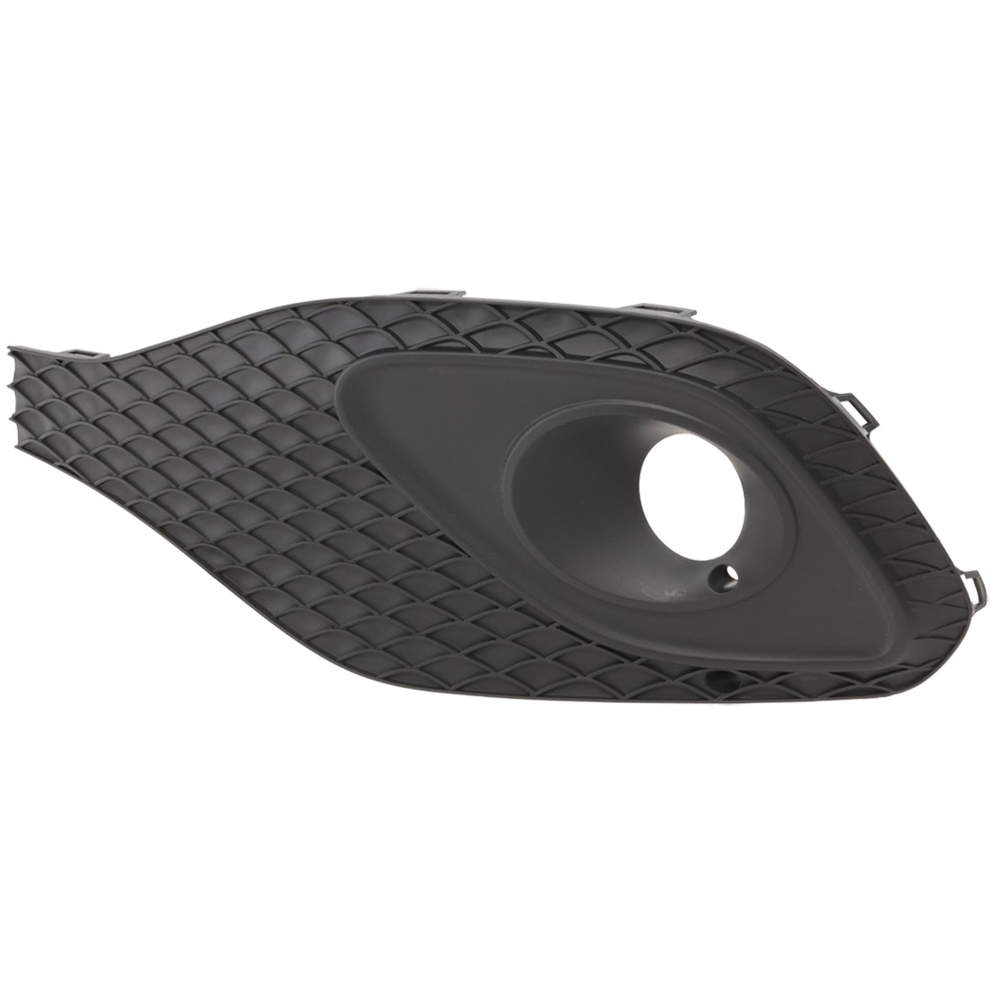 Front, Passenger Side Fog Light Trim, Textured Black