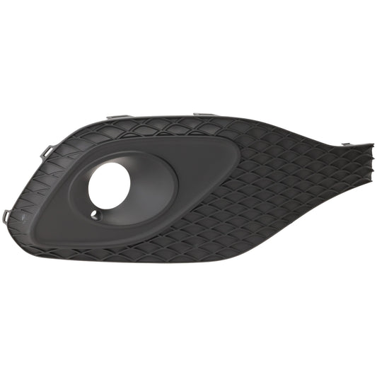 Front, Passenger Side Fog Light Trim, Textured Black