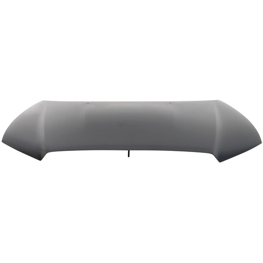 Hood, Steel, Black, CAPA CERTIFIED