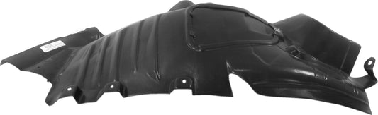 Front, Passenger Side, Front Section Fender Liner, Convertible/Coupe