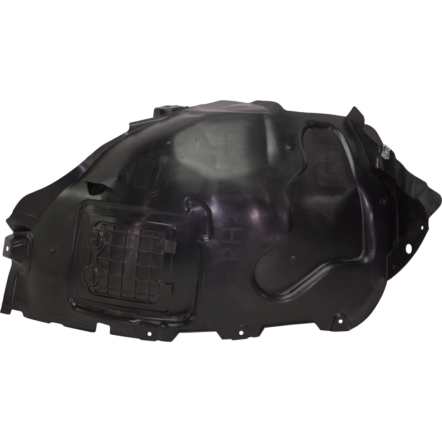 Front, Passenger Side, Front Section Fender Liner
