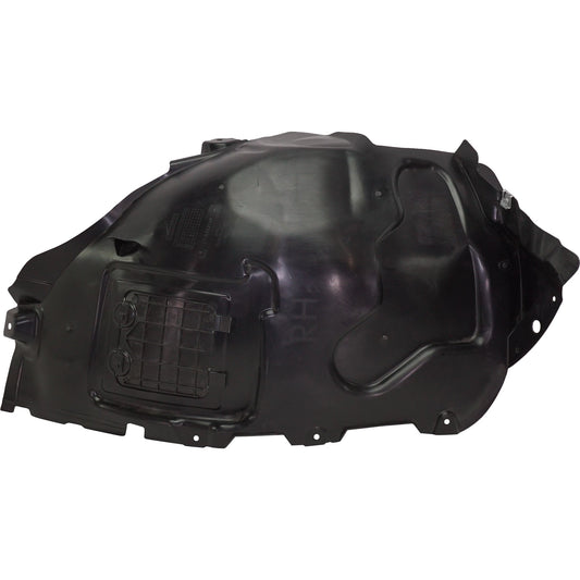 Front, Passenger Side, Front Section Fender Liner